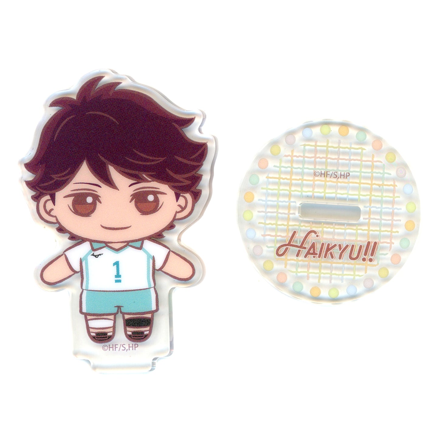 Toru Oikawa D Prize Clear Stand Sega Lucky Kuji Haikyu Pastel Art Collection [USED]