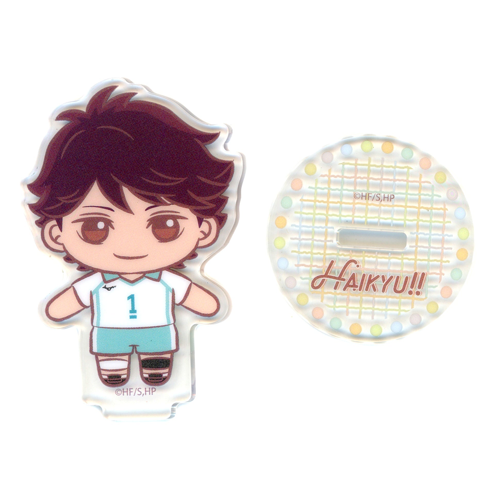 Toru Oikawa D Prize Clear Stand Sega Lucky Kuji Haikyu Pastel Art Collection [USED]
