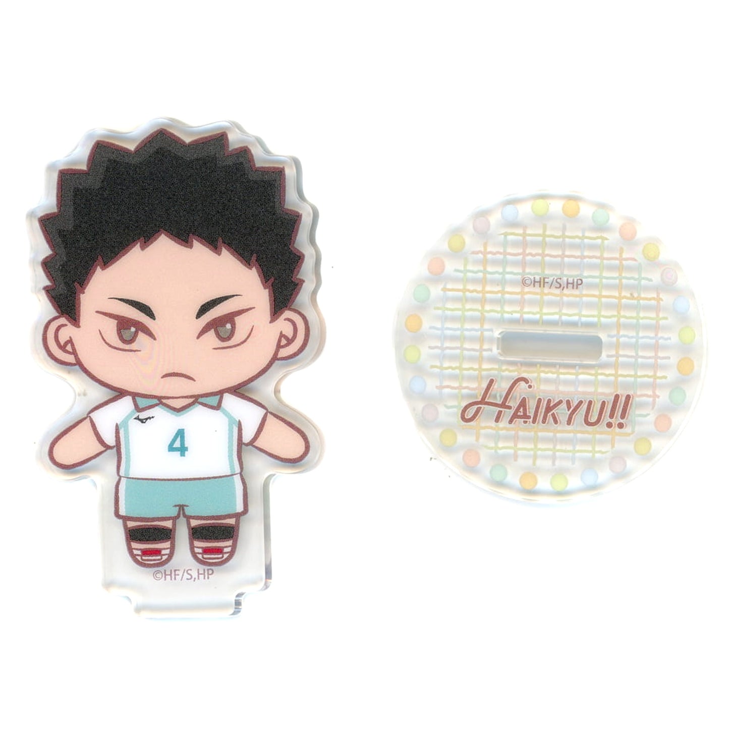 Haikyu!! Hajime Iwaizumi Sega Lucky Kuji Pastel Art Collection Clear Stand Prize D [USED]