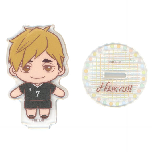 Haikyu!! Atsumu Miya Sega Lucky Kuji Pastel Art Collection Clear Stand Prize D [USED]