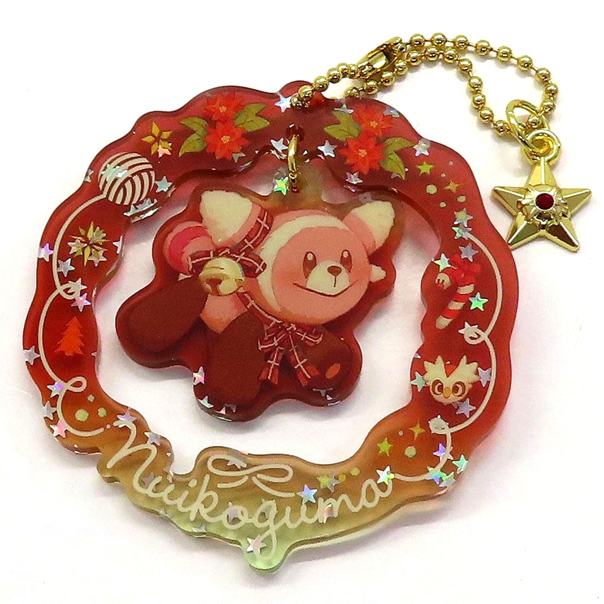 Pokemon Stufful Acrylic Ornament Collection Pokemon Heartwarming Christmas Acrylic Item [USED]