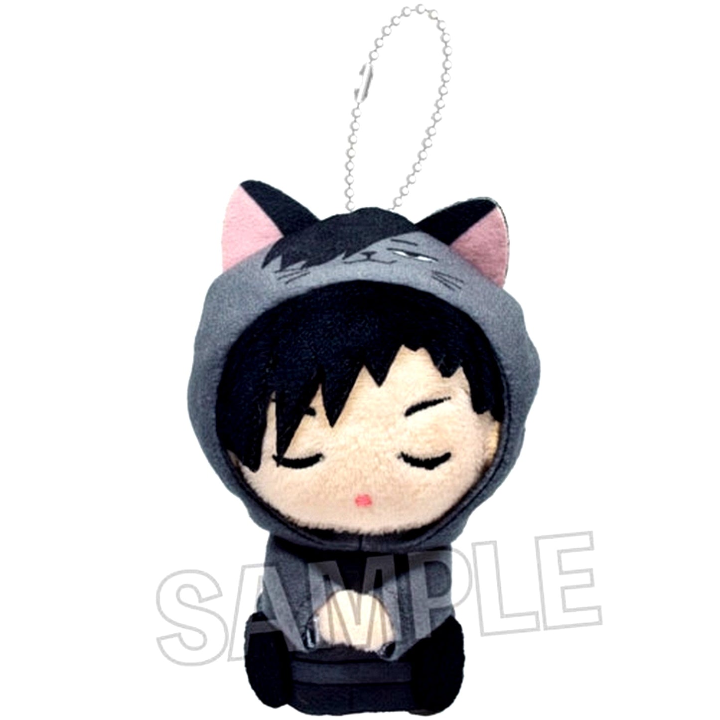 Tetsuro Kuroo Haikyu!! Yubi no Ue Series Hoodie Nap Ver. Finger Mascot [USED]