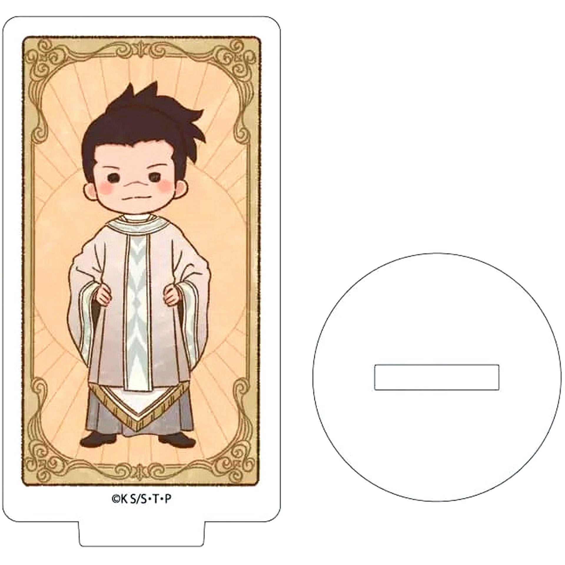 Iruka Umino 07. Tarot Vol. 1 Ver. GraffArt Acrylic Petit Stand Naruto Shippuden [USED]