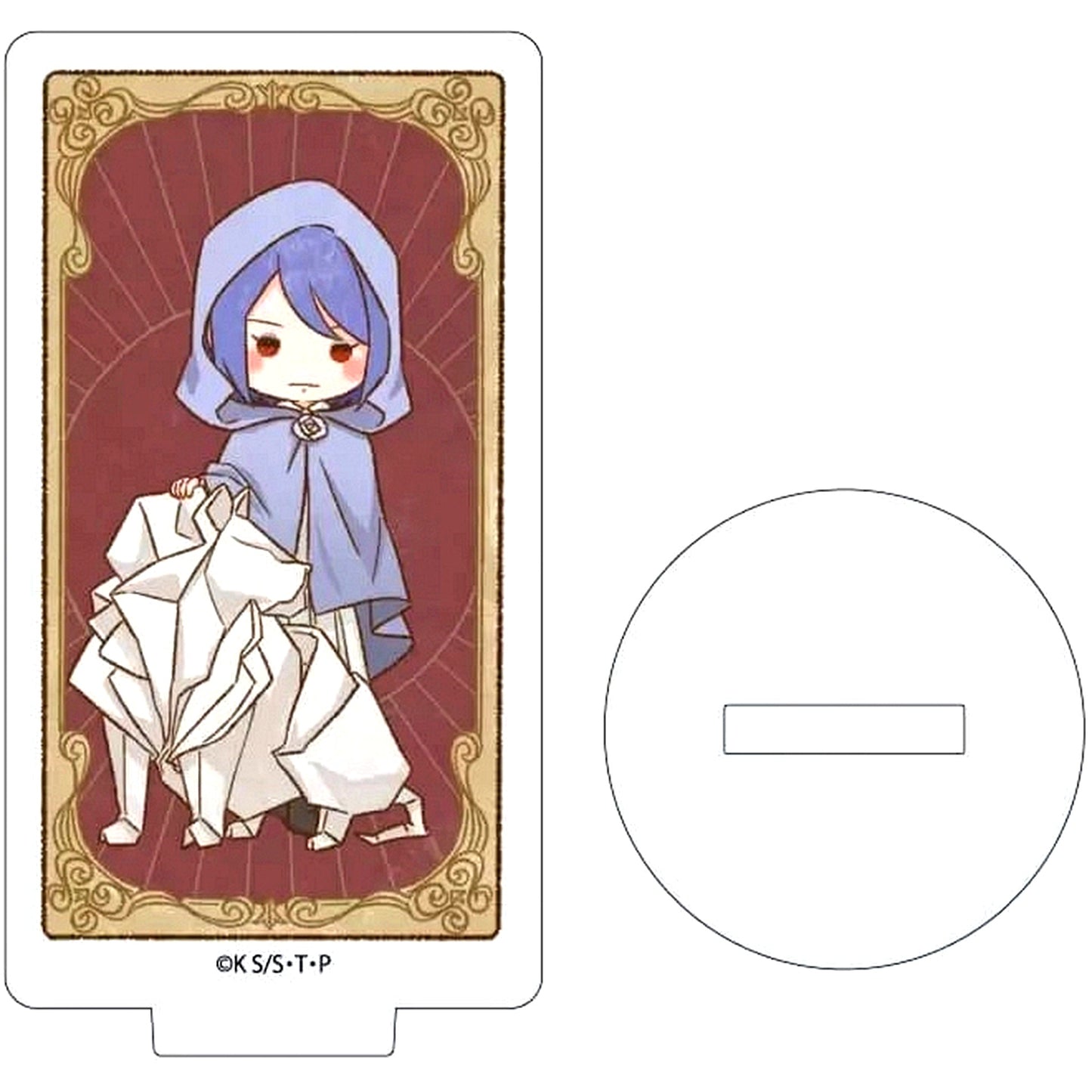 Konan Naruto Shippuden 08. Tarot Vol. 2 Ver. GraffArt Illustration Acrylic Petit Stand [USED]