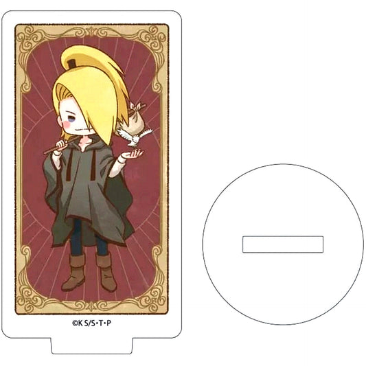 Deidara Naruto Shippuden Tarot 2nd Ver. 08 GraffArt Illustration Acrylic Petit Stand [USED]