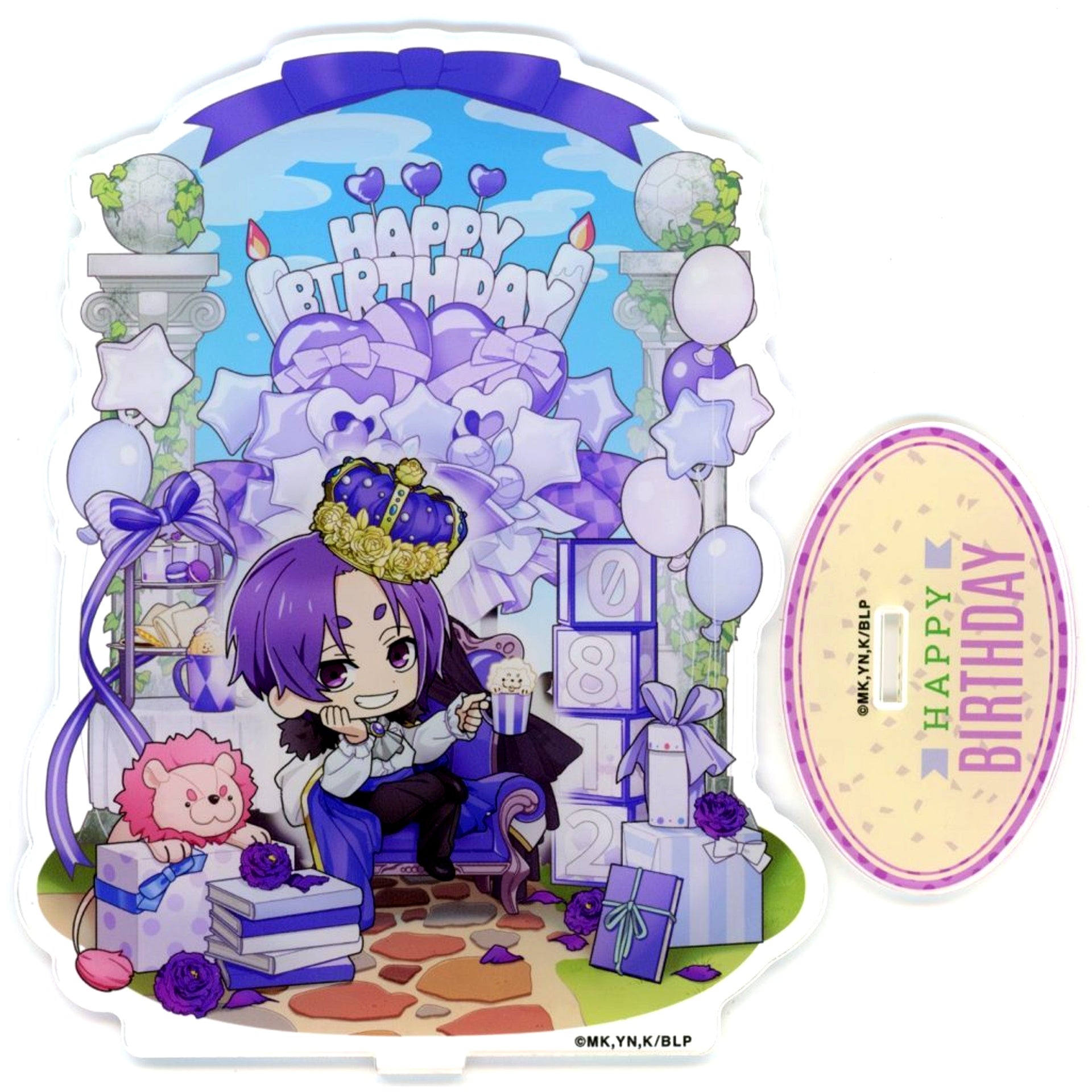 Reo Mikage Birthday Acrylic Stand Blue Lock x CHARACHA [USED]