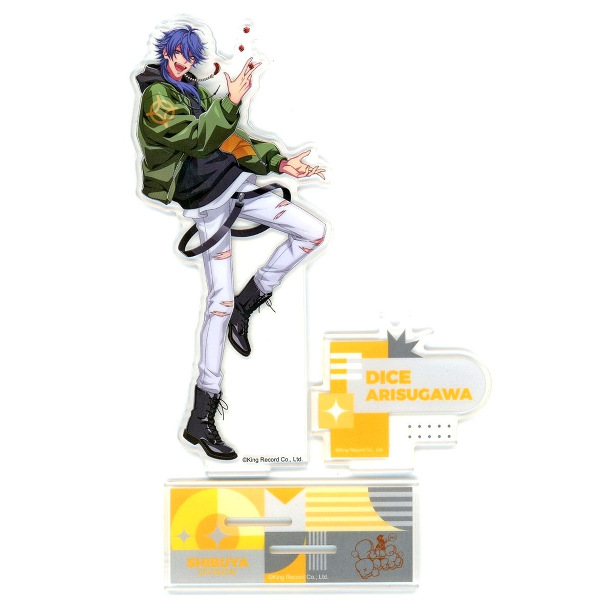 Dice Arisugawa Hypnosis Mic: Division Rap Battle x AIMON Acrylic Stand Official Guide Book Series China Exclusive [USED]