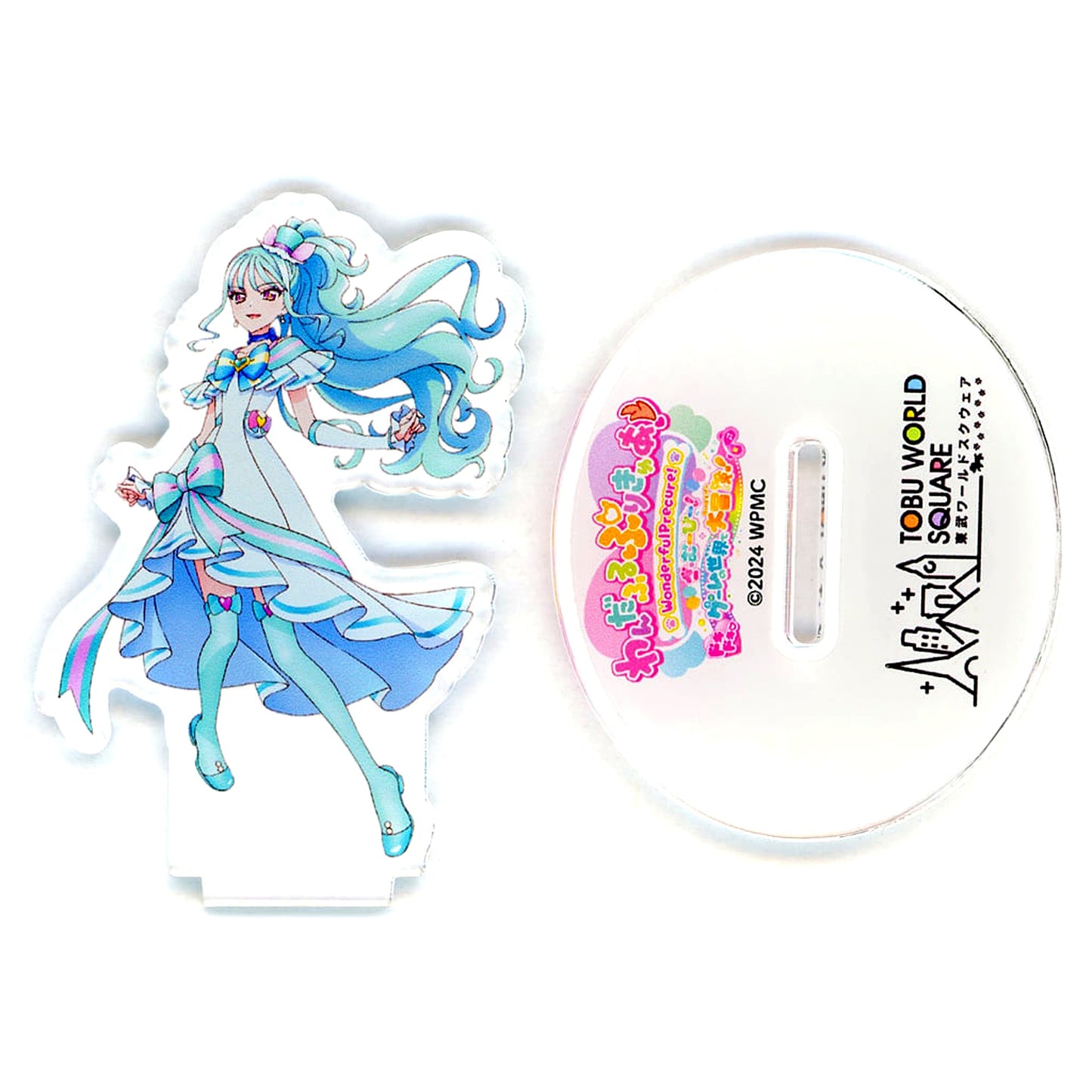Cure Lillian Wonderful Precure! The Movie A Grand Adventure in a Thrilling Game World! Collaboration Acrylic Stand Tobu World Square [USED]