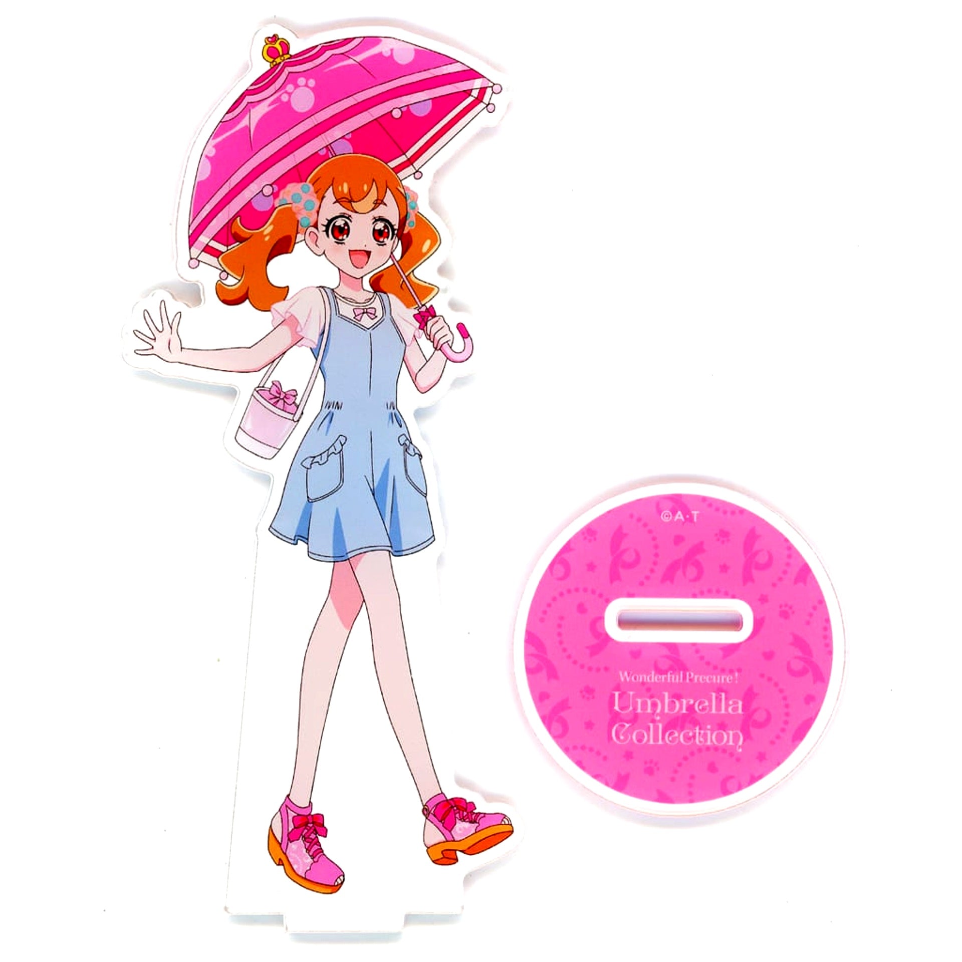 Komugi Inukai Wonderful Precure Umbrella Collection Acrylic Stand Pretty Store Limited [USED]