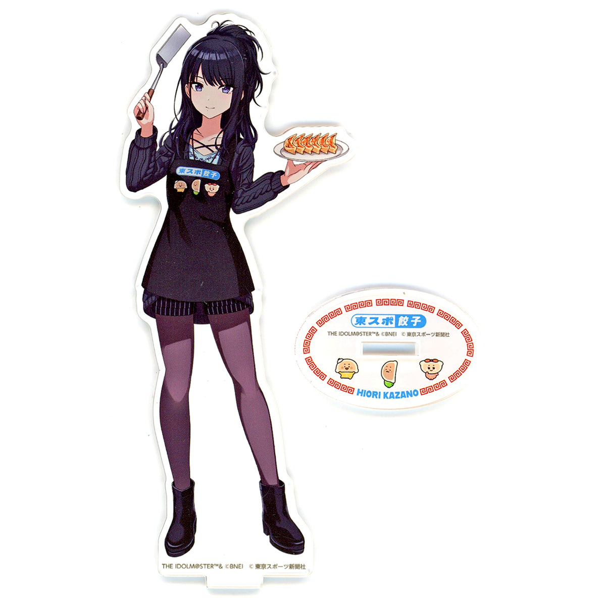 Hiori Kazano Single Item Idolmaster Shiny Colors Tokyo Sports Gyoza Official Collab Frozen Gyoza 3 Bags & Acrylic Stand Tokyo Sports Kimchi Gyoza x Hiori Kazano Asobi Store Limited Edition Bundle Bonus Acrylic Stand [USED]