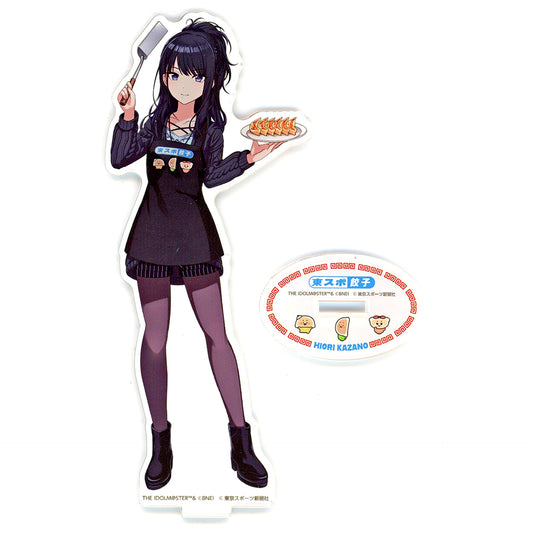 Hiori Kazano Single Item Idolmaster Shiny Colors Tokyo Sports Gyoza Official Collab Frozen Gyoza 3 Bags & Acrylic Stand Tokyo Sports Kimchi Gyoza x Hiori Kazano Asobi Store Limited Edition Bundle Bonus Acrylic Stand [USED]