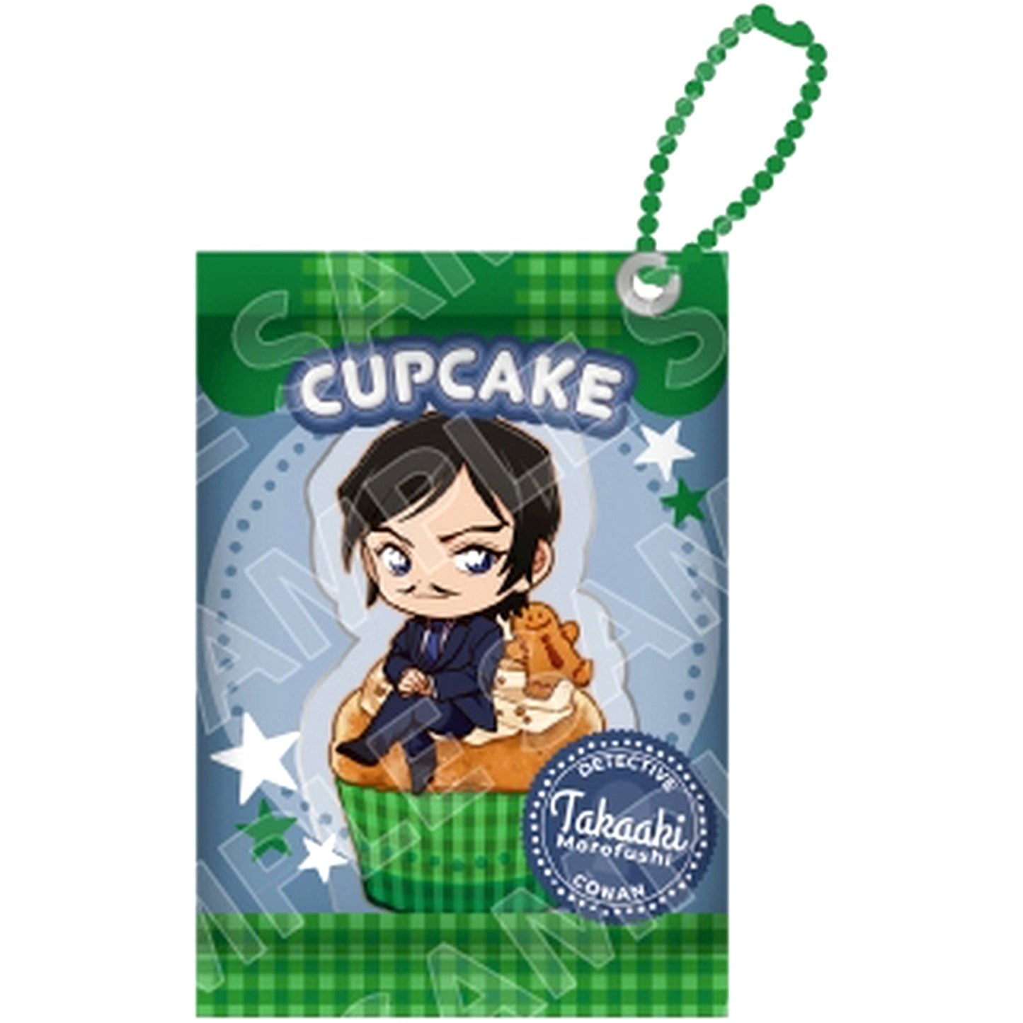 Takaaki Morofushi Detective Conan Oyatsu Keychain Cupcake ver. [USED]