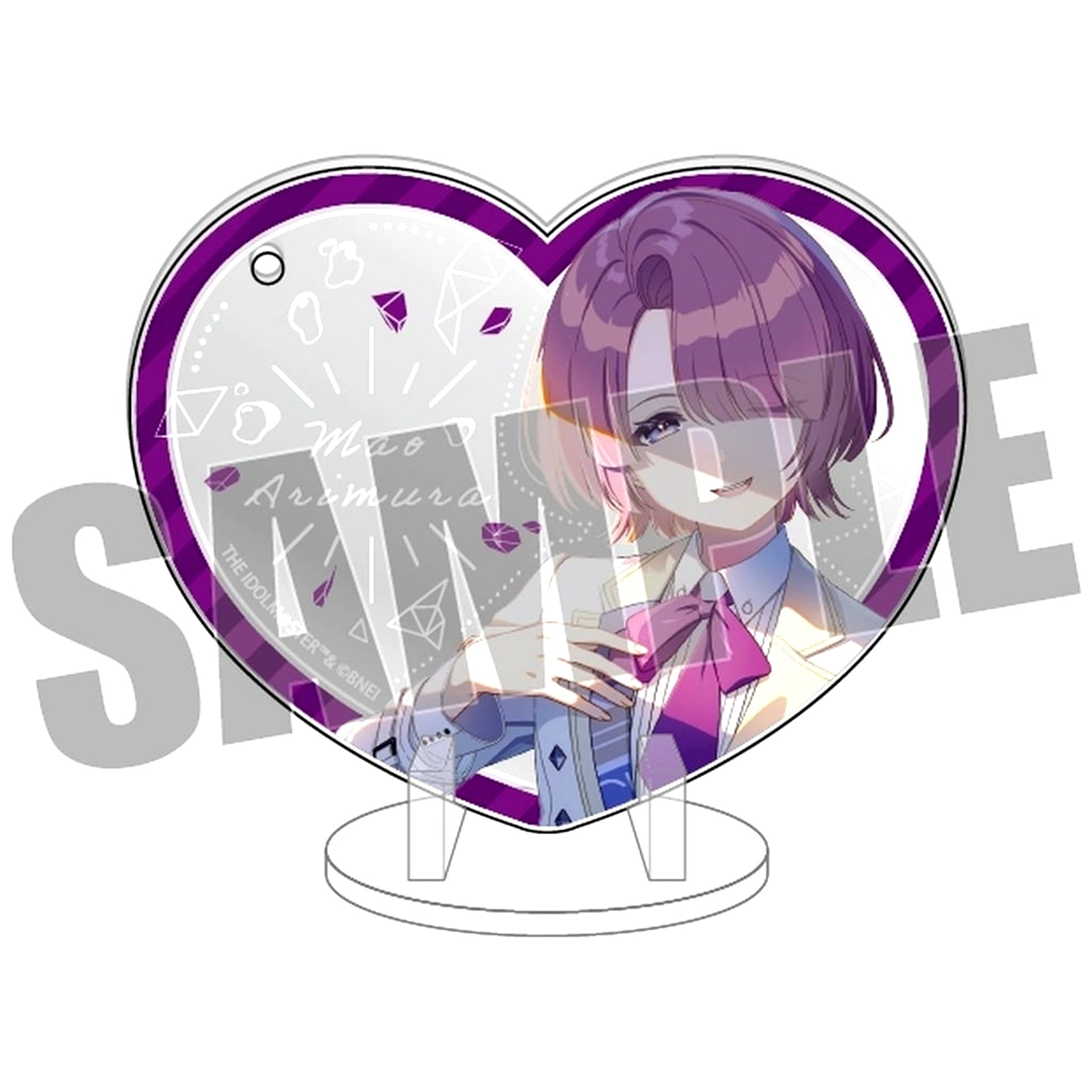 Mao Arimura Gakuen Idolmaster Pikuria Acrylic Keychain & Stand [USED]