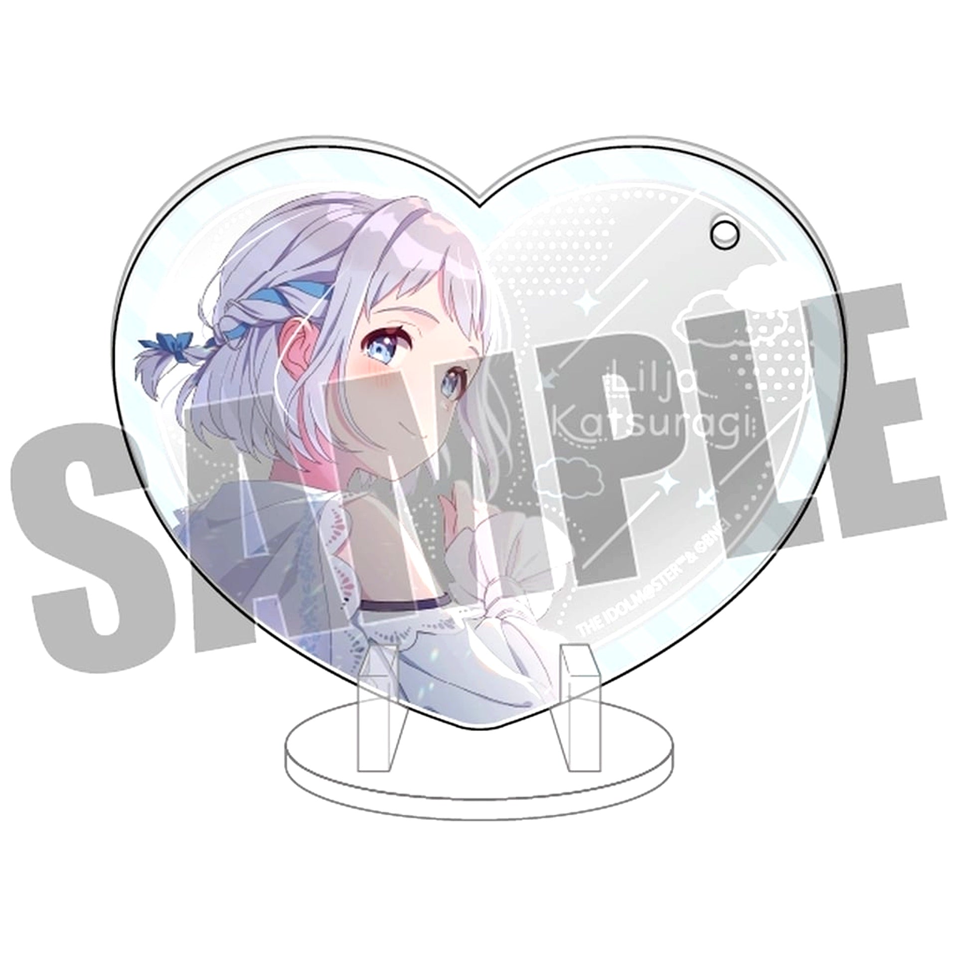 Lilja Katsuragi Gakuen Idolm@ster Pikuria Acrylic Keychain & Stand [USED]