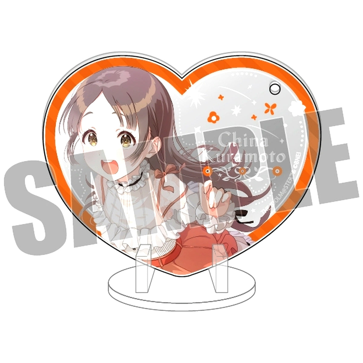 China Kuramoto Picrea Acrylic Keychain & Stand Gakuen Idolmaster [USED]