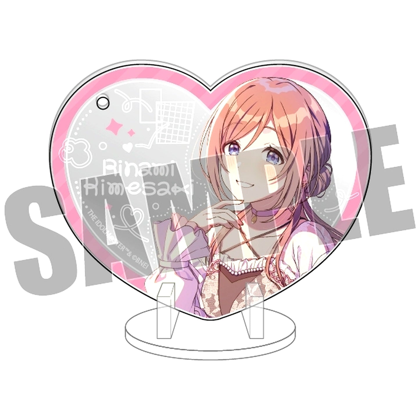 Rinami Himesaki Gakuen Idolmaster Picrea Acrylic Keychain & Stand [USED]