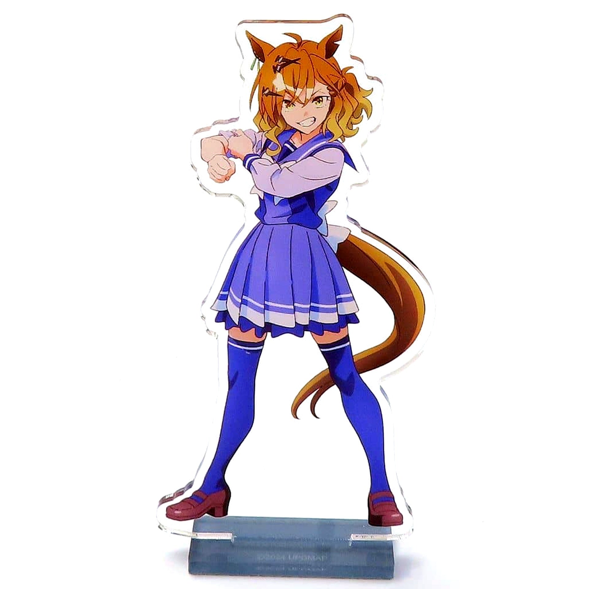 Jungle Pocket Umamusume: Pretty Derby The Movie The Door to a New Era ON THE Acrylic Stand School Uniform Ver. [USED]
