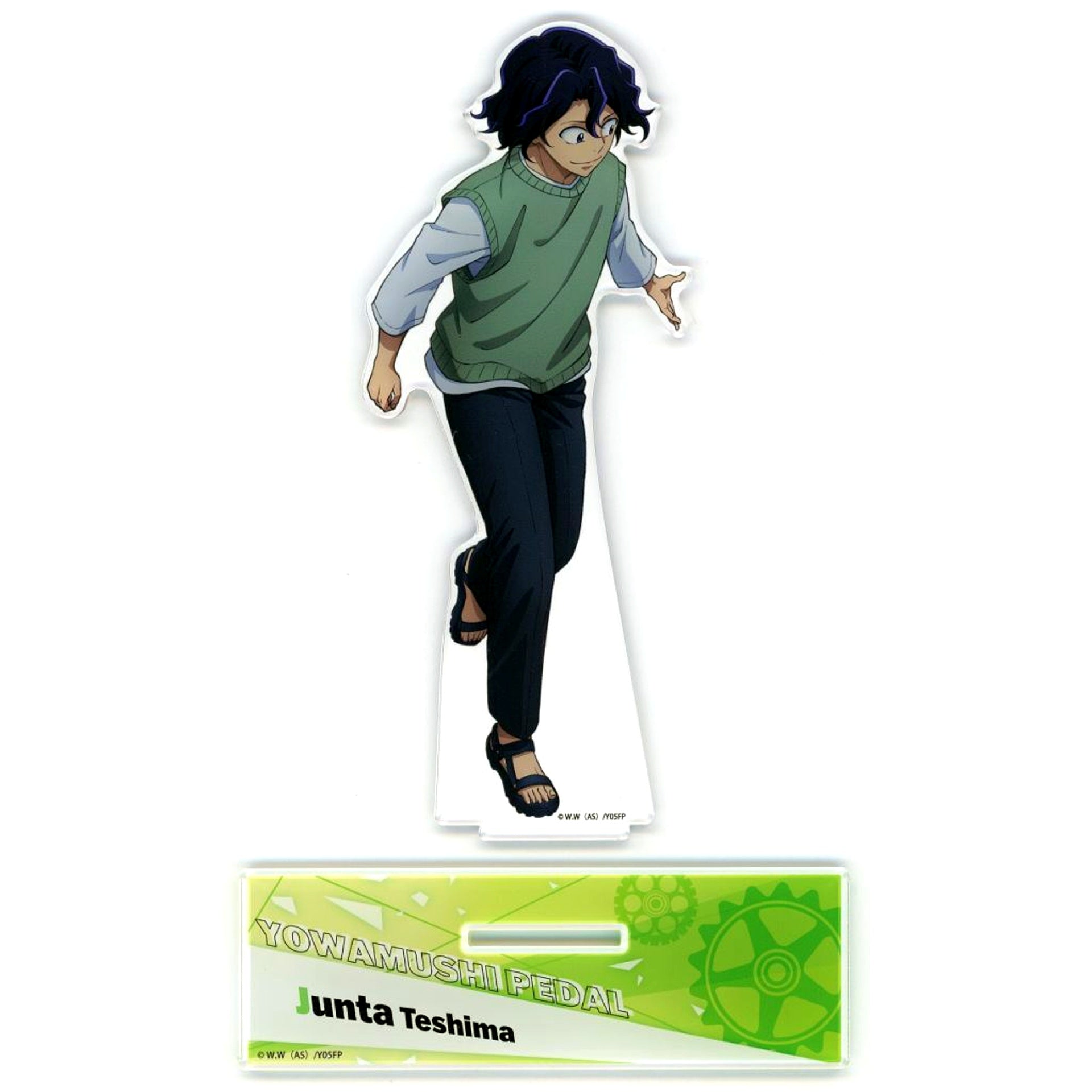 Junta Teshima TV Anime Yowamushi Pedal 10th Anniversary Festival Acrylic Stand [USED]