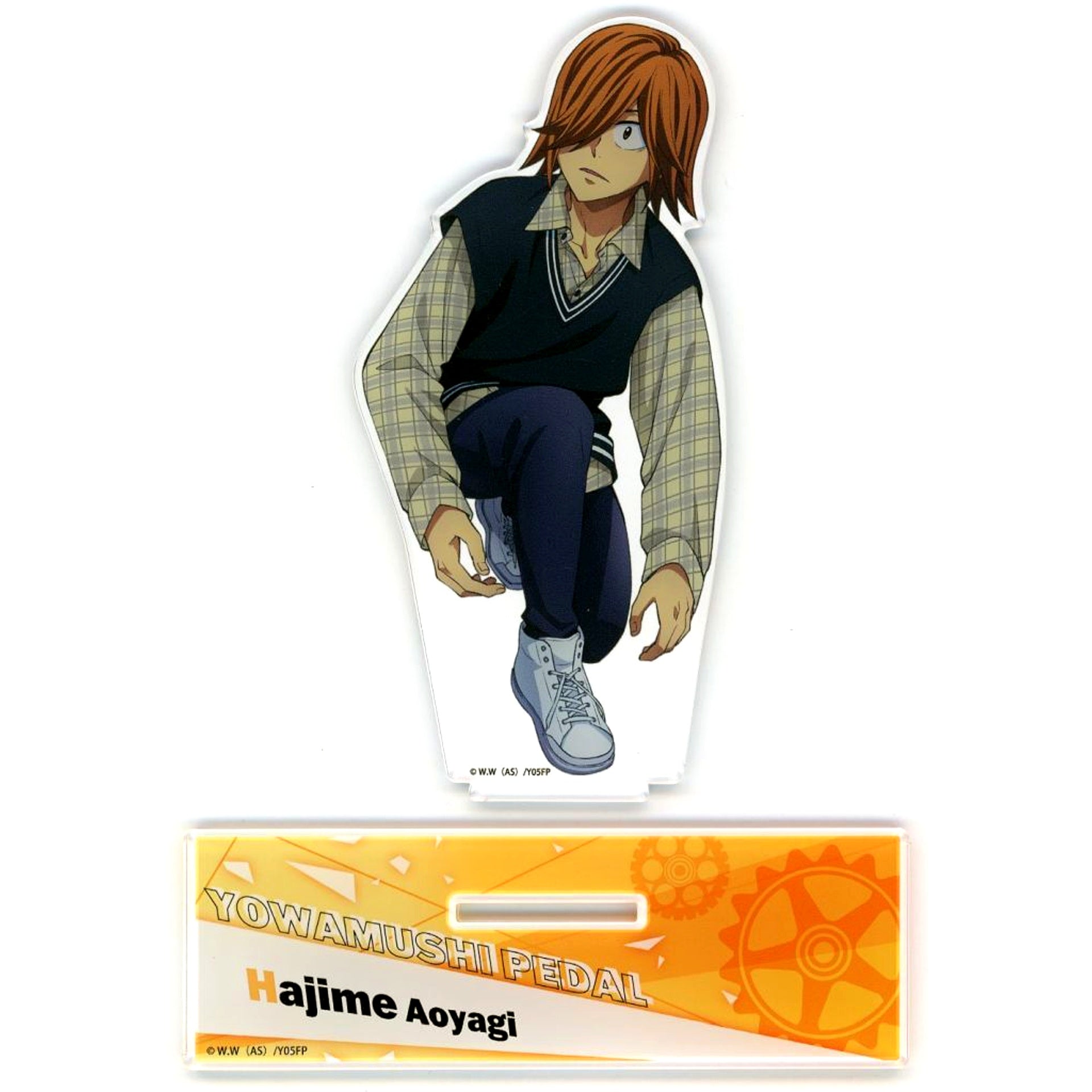 Hajime Aoyagi TV Anime Yowamushi Pedal 10th Anniversary Festival Acrylic Stand [USED]