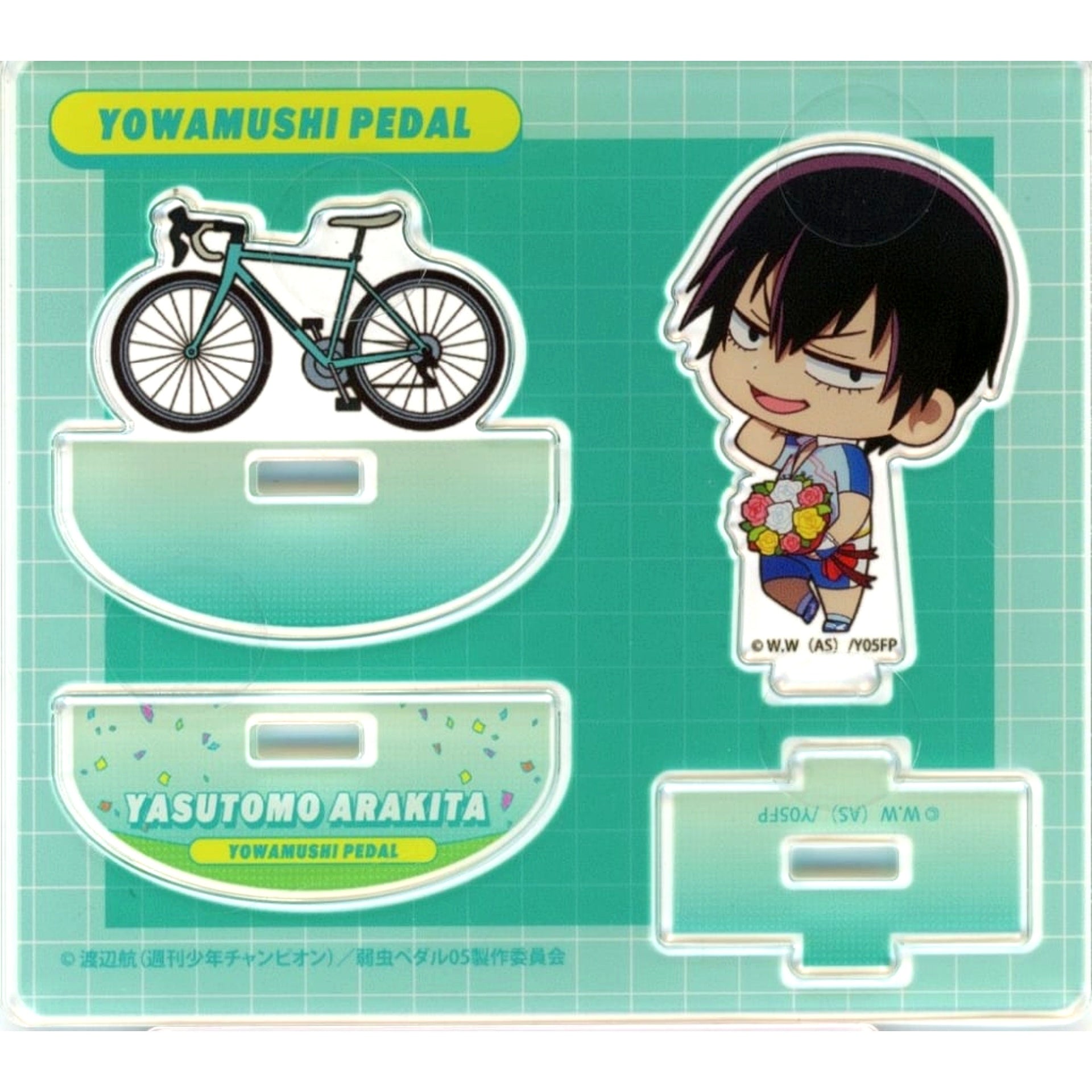 Yasutomo Arakita Swaying Acrylic Stand TV Anime Yowamushi Pedal 10th Anniversary Festival [USED]