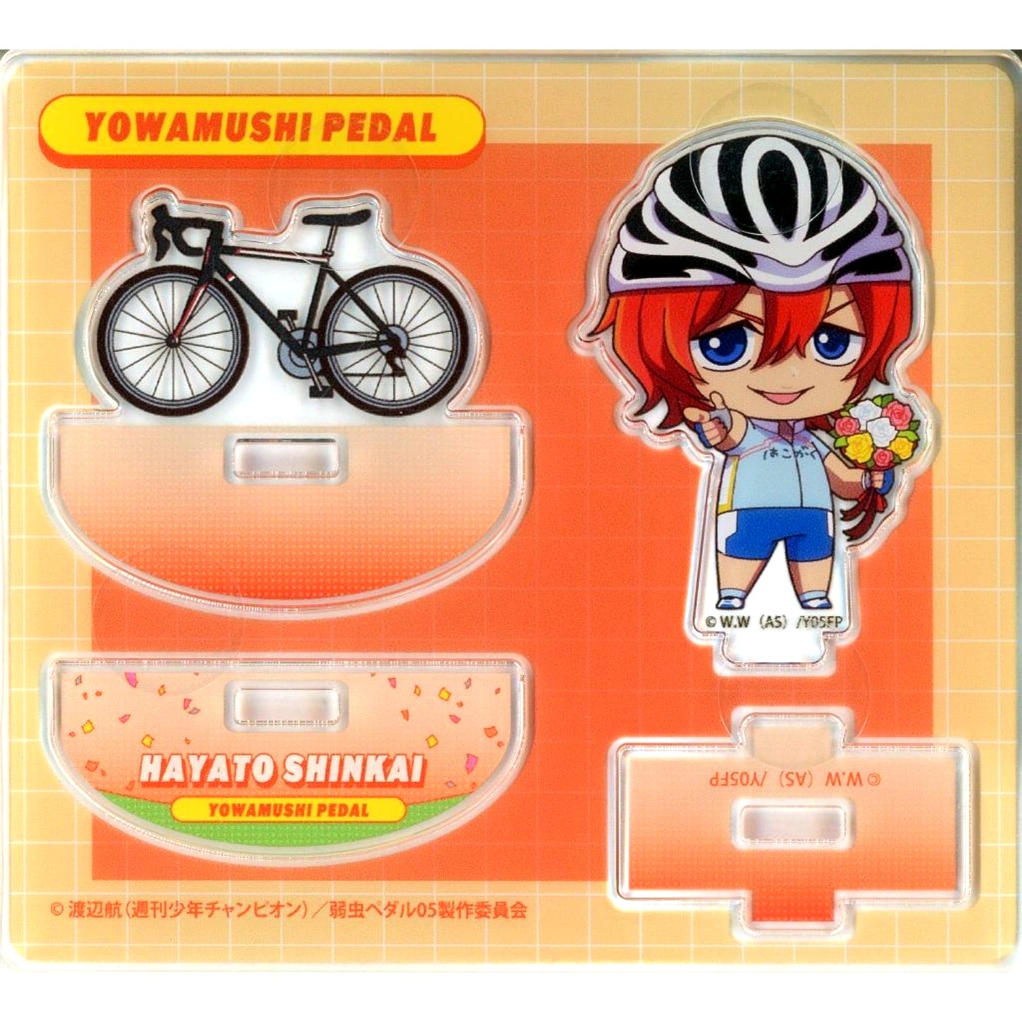 Hayato Shinkai Swaying Acrylic Stand TV Anime Yowamushi Pedal 10th Anniversary Festival [USED]