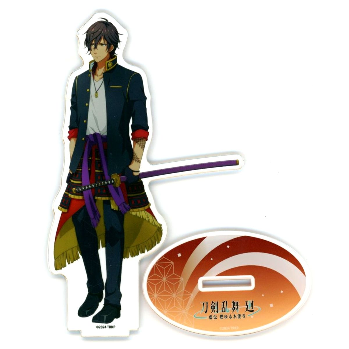 Ookurikara Touken Ranbu Kai Kyoden Illustration Acrylic Stand POP UP STORE in Ikebukuro Sukima Store [USED]