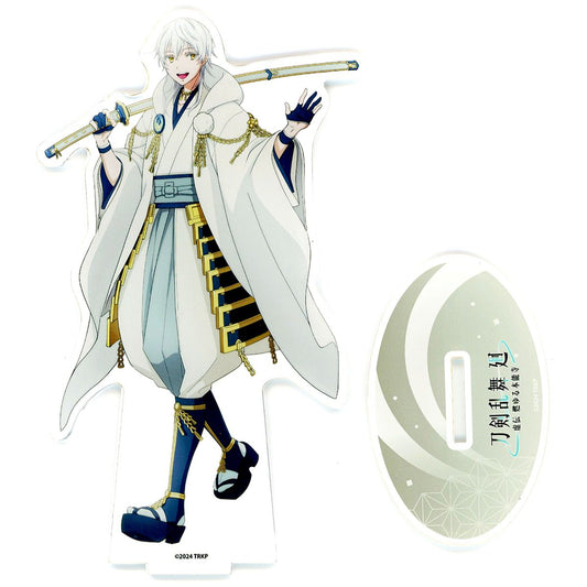 Tsurumaru Kuninaga Touken Ranbu Kai Kyoden Illustration Acrylic Stand POP UP STORE Ikebukuro Sukima Store [USED]