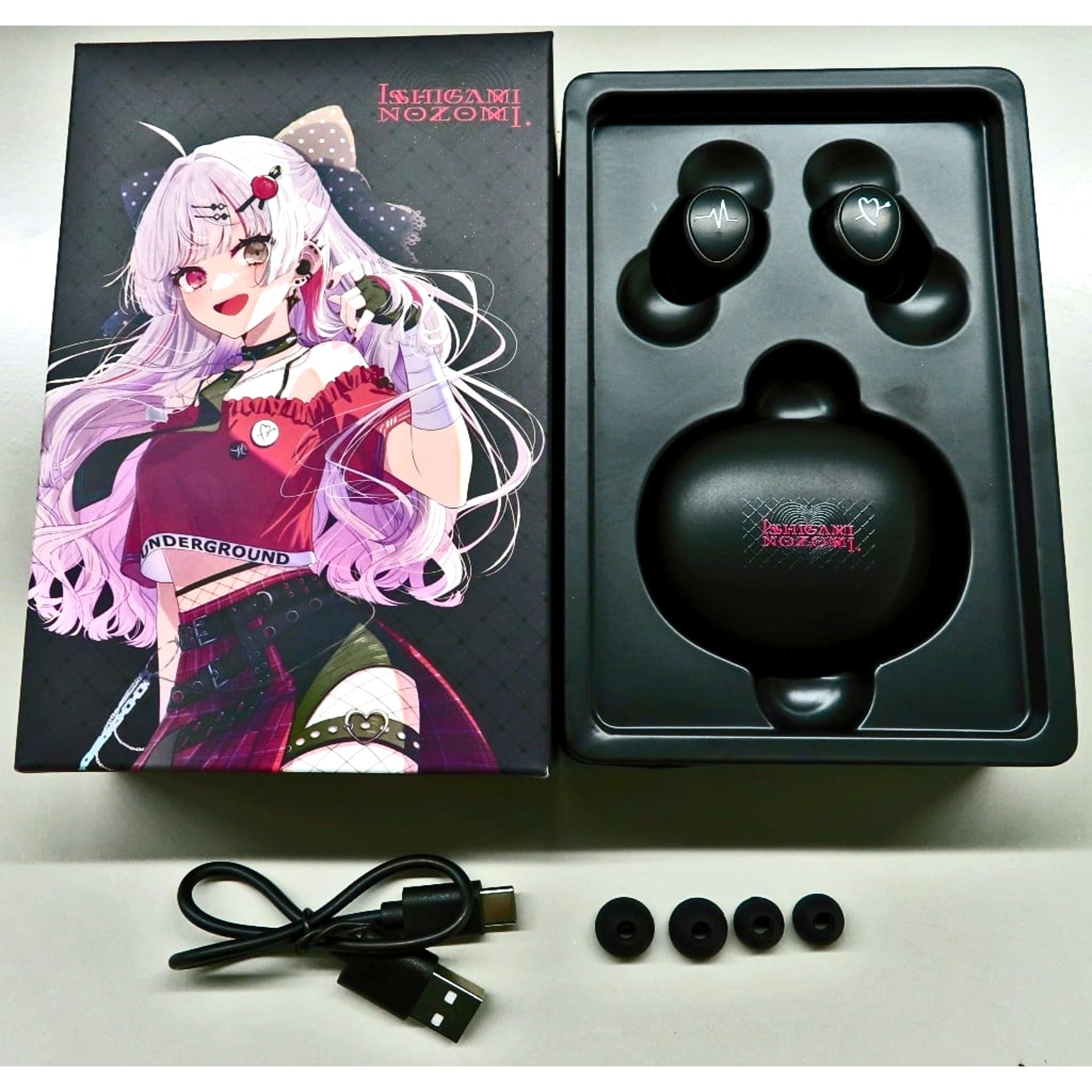 Ishigami Nozomi Wireless Earphones Virtual YouTuber Nijisanji x Onkyo [USED]