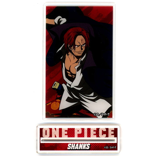 Shanks, Buggy One Piece Acrylic Sheet Stand ONE PIECE Mugiwara Store in Bandai Namco Cross Store 2024 Buggy Scattered Mini Game A Prize [USED]