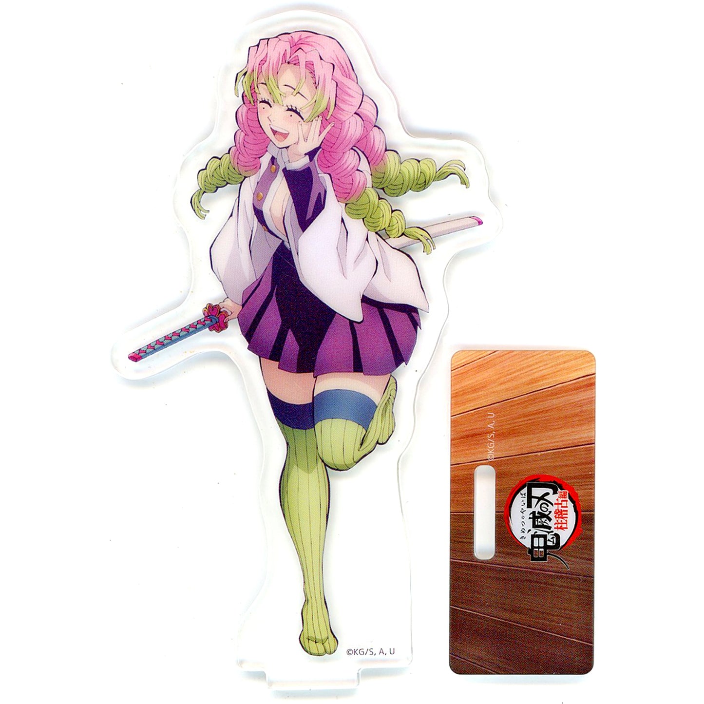 Mitsuri Kanroji Demon Slayer Hashira Event Opening Project Hashira Training Arc in ufotable Cafe x Machi Asobi CAFE x ufotable DINING OP Hirusagari no Hashiratachi Random Acrylic Stand [USED]