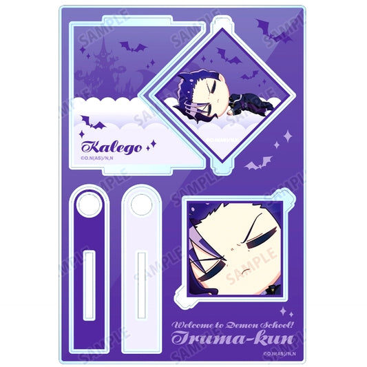 Naberius Kalego Chibicoro Spinning BIG Acrylic Stand Welcome to Demon School! Iruma-kun [USED]