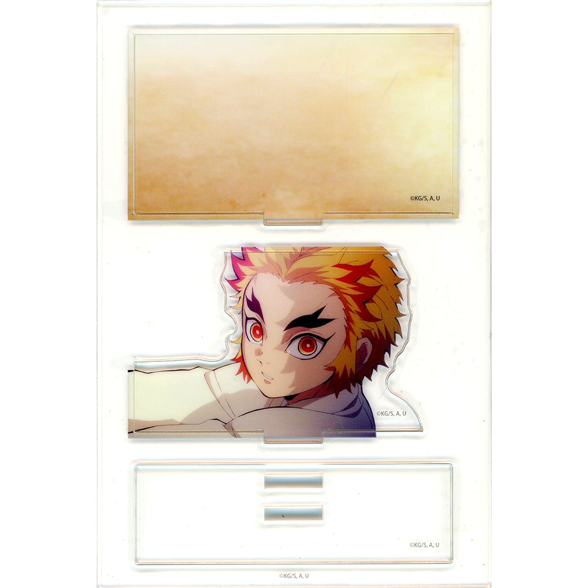 Kyojuro Rengoku Childhood Demon Slayer Mugen Train Movie 4th Anniv Flame Hashira Kyojuro Rengoku Cafe ufotable Cafe Machi Asobi CAFE ufotable DINING ufotable CINEMA Random Mini Diorama Acrylic Stand [USED]