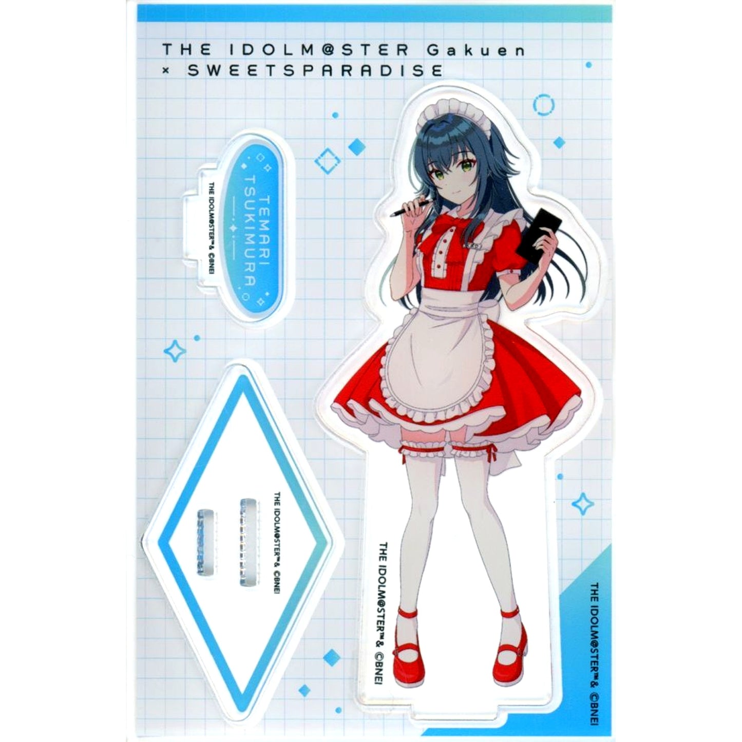 Temari Tsukimura Gakuen Idolmaster Full Body Acrylic Stand Sweets Paradise Part 2 [USED]