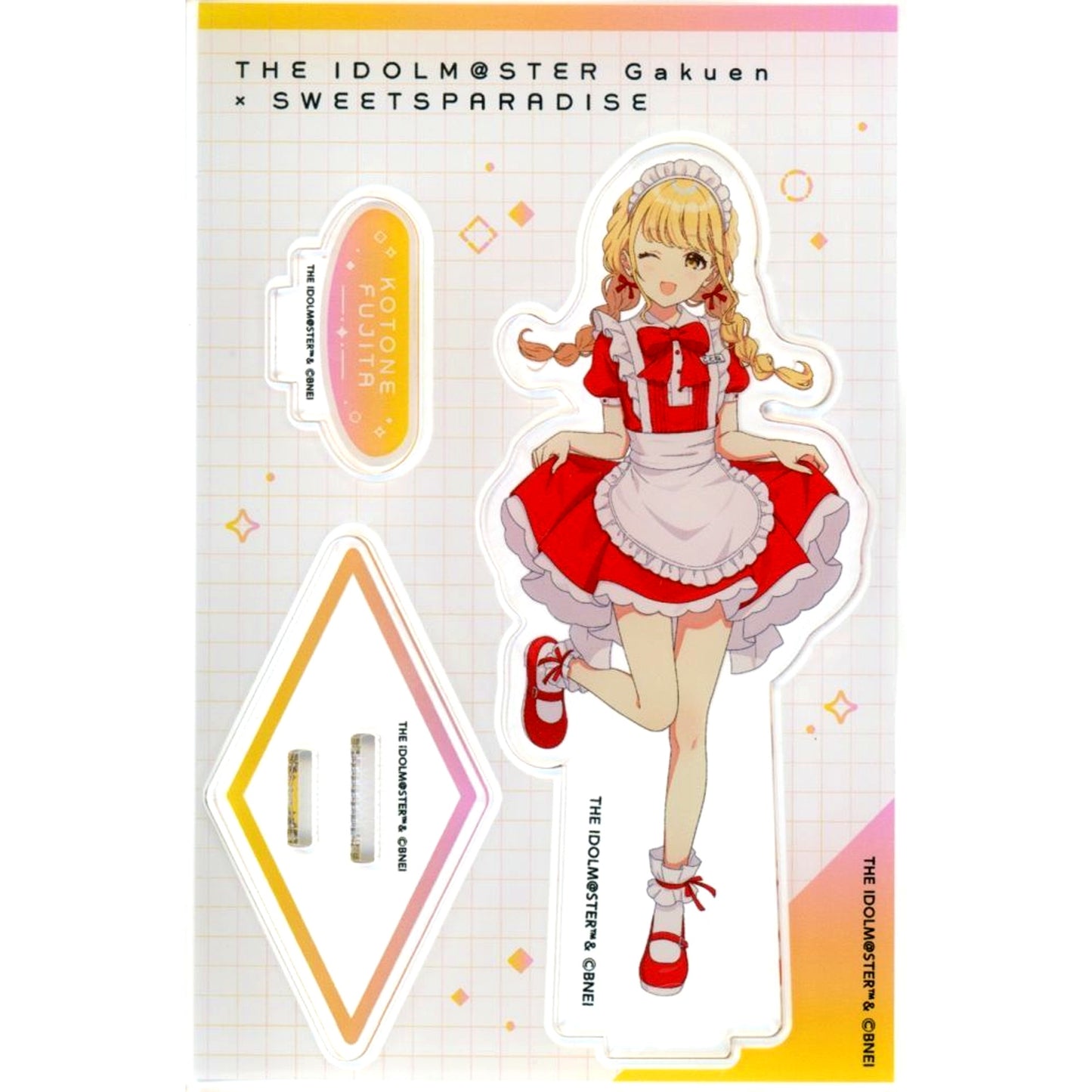 Kotone Fujita Gakuen Idolmaster Full Body Acrylic Stand Sweets Paradise Part 2 [USED]