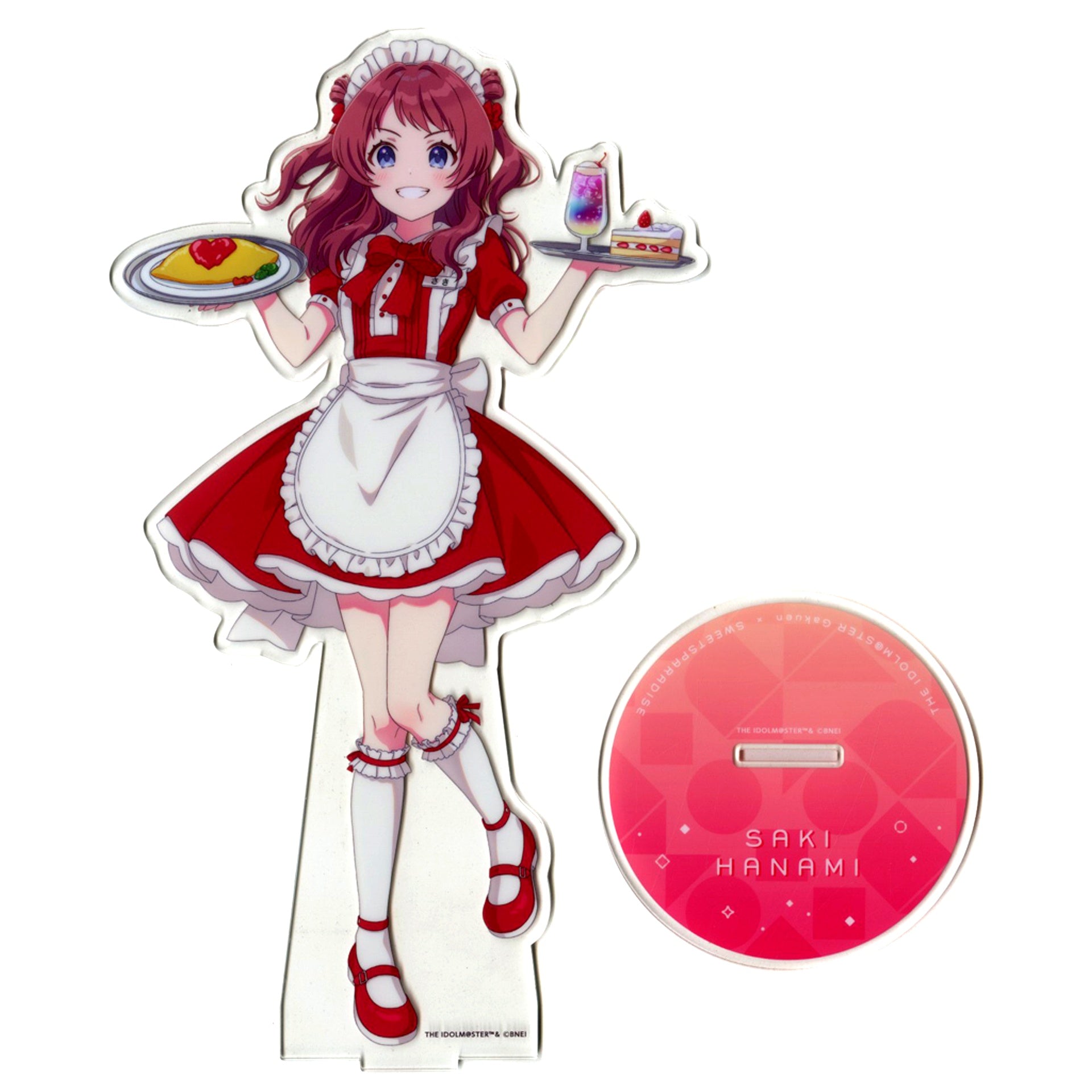 Saki Hanami Gakuen Idolmaster Big Acrylic Stand Sweets Paradise Vol. 2 [USED]