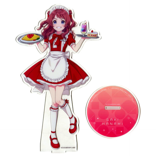 Saki Hanami Gakuen Idolmaster Big Acrylic Stand Sweets Paradise Vol. 2 [USED]