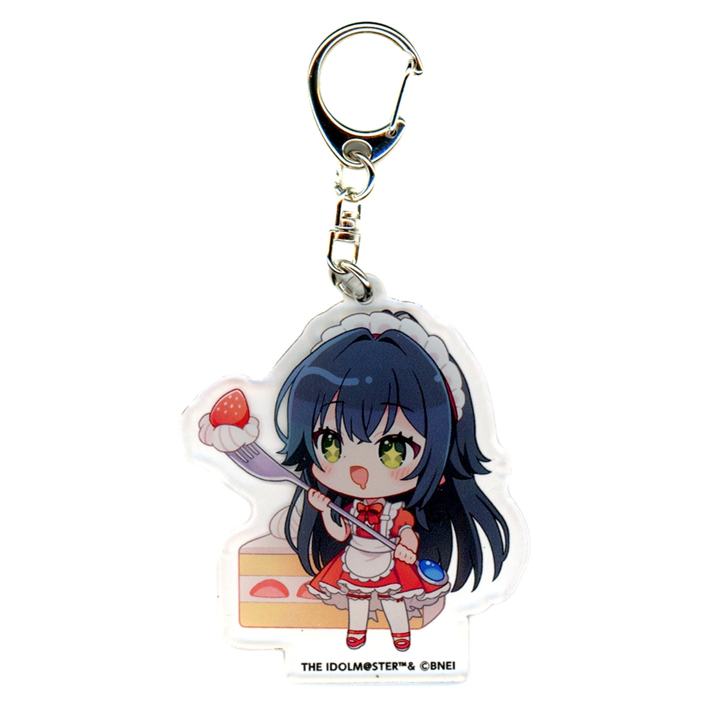 Temari Tsukimura Gakuen Idolmaster Trading Acrylic Keychain SWEETS PARADISE 2nd [USED]
