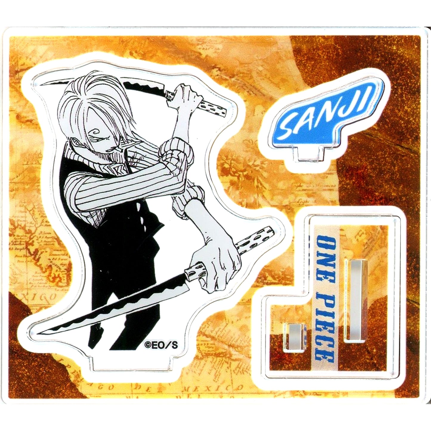 Sanji Kitchen Knife One Piece Acrylic Figure Collection HEROES Sanji Vol. 1 [USED]