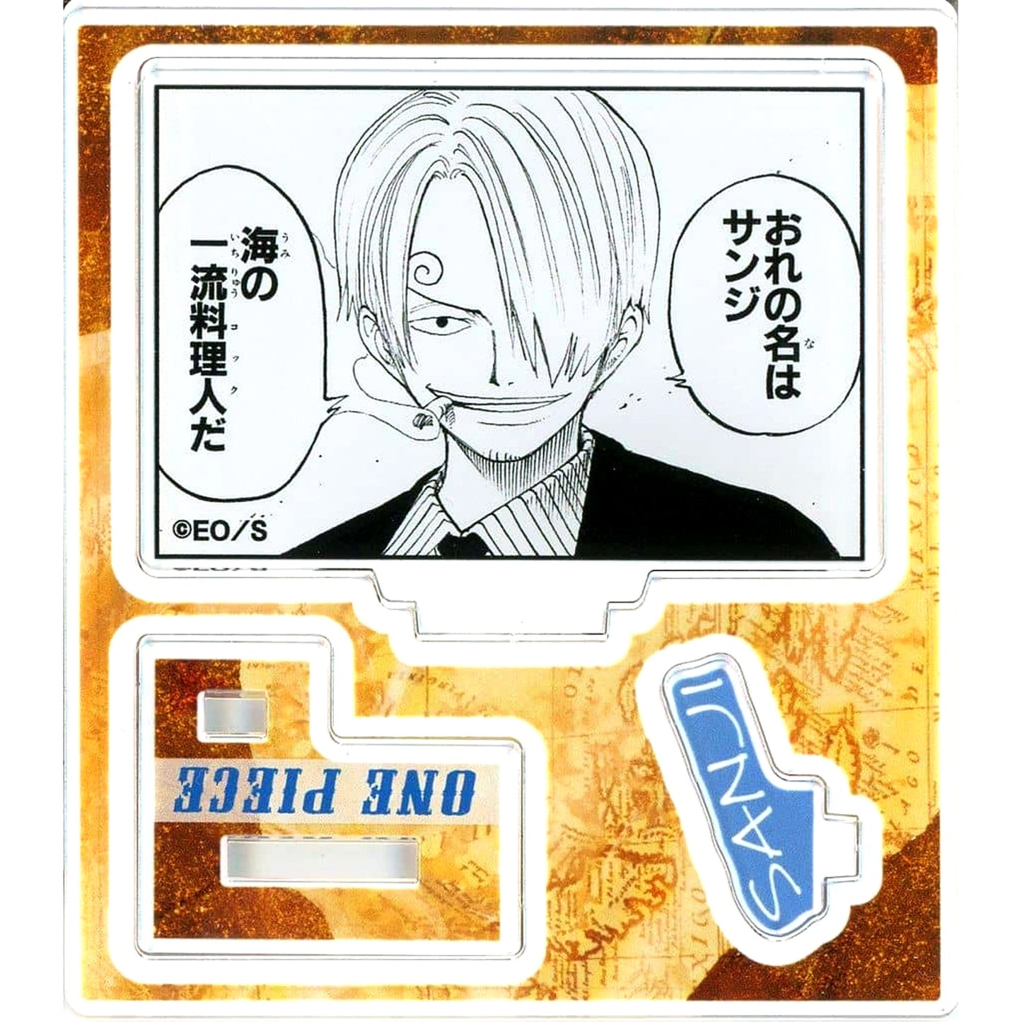Sanji One Piece Acrylic Figure Collection HEROES Sanji Vol.1 Quote My name is [USED]