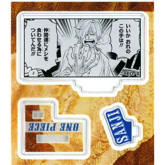 Sanji Listen My Hands Are One Piece Acrylic Figure Collection HEROES Sanji Vol. 1 [USED]