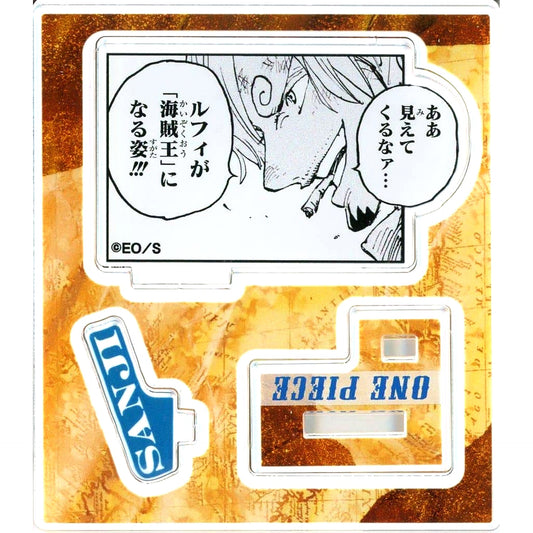 Sanji One Piece Acrylic Figure Collection HEROES Sanji Vol.1 Quote I can see it now... [USED]