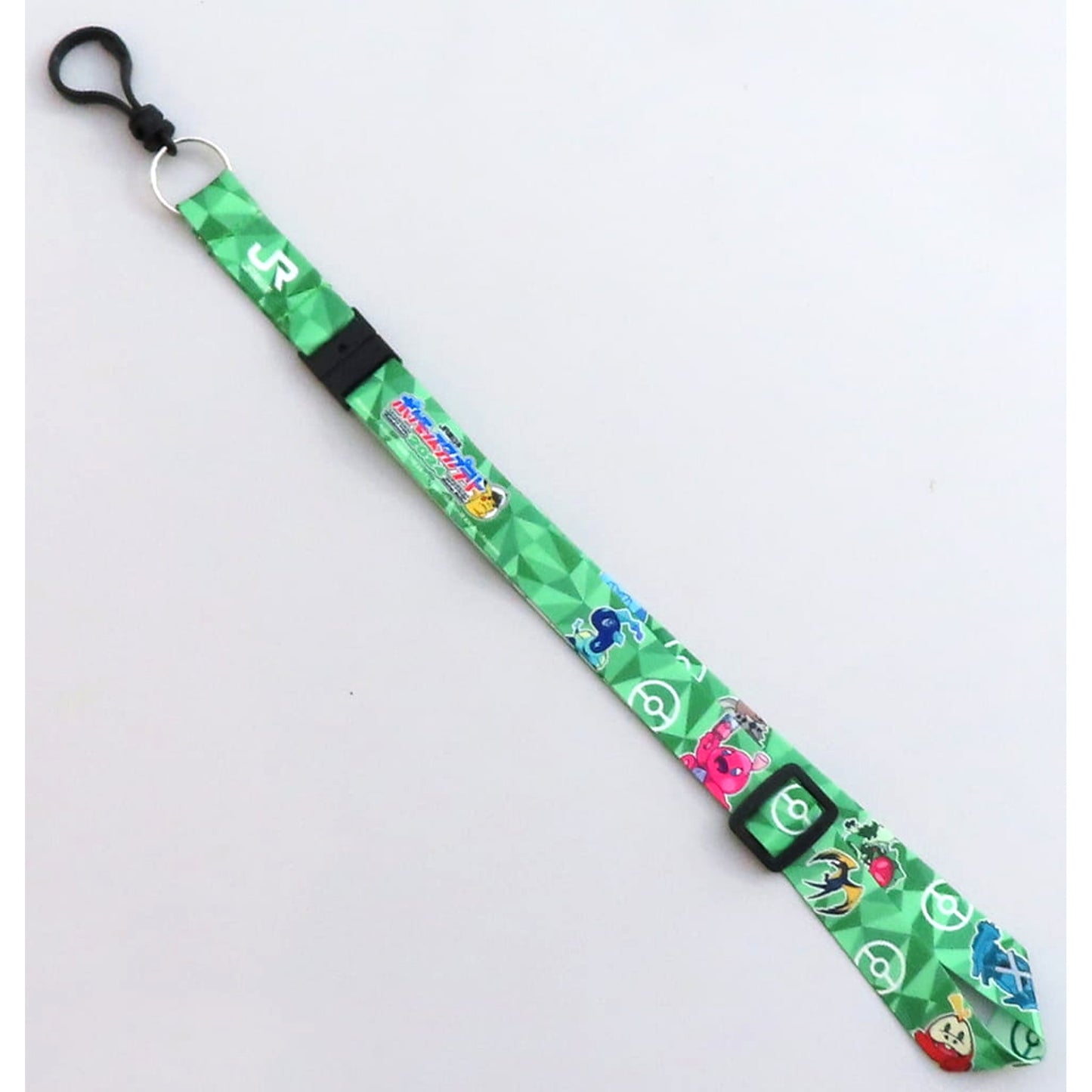 Pokemon Pikachu Special Neck Strap JR East Pokemon Stamp Rally 2024 Exclusive Prize for Stage 2 12-Station Course Terastal Training Debut Chapter Keychains [USED]