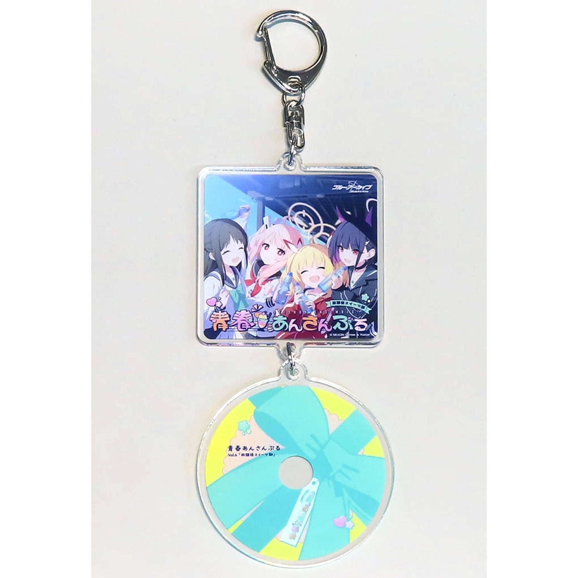 Blue Archive After School Sweets Club Acrylic Keychain Bonus for Purchasing CD Seishun Ensemble Vol. 6 After-School Sweets Club Keychains [USED]