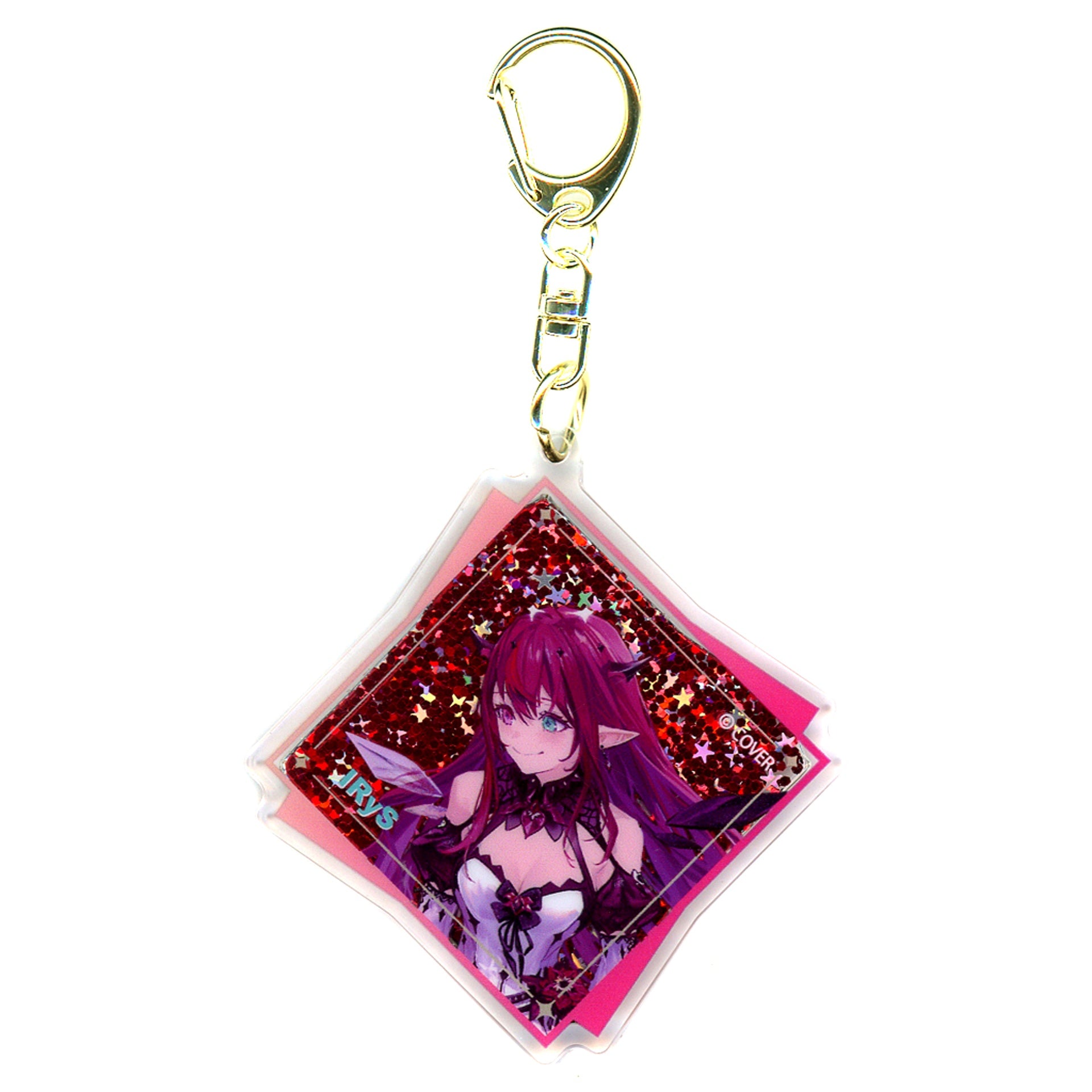 IRyS Hololive English -Promise- Sequin Keychain Half Year Anniversary [USED]