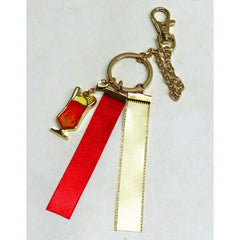 Kyojuro Rengoku Demon Slayer Kimetsu no Yaiba Retro Cafe Cream Soda Motif Strap AGF 2024 [USED]