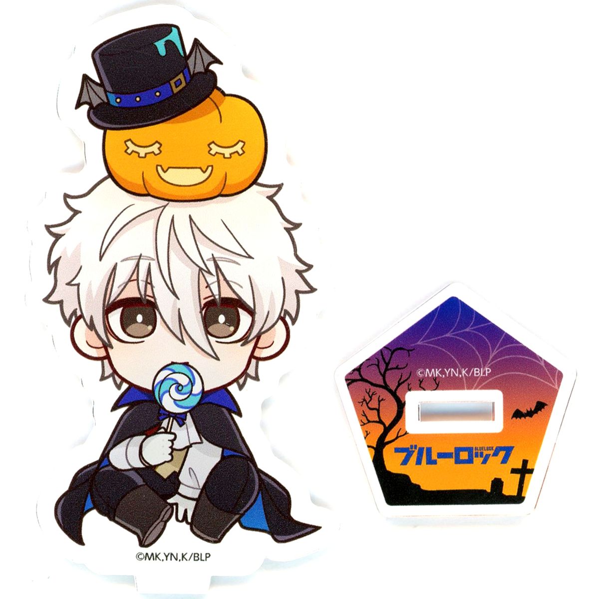 Seishiro Nagi Blue Lock POP UP SHOP Vampire Collection in PRINCESS CAFE Acrylic Stand [USED]