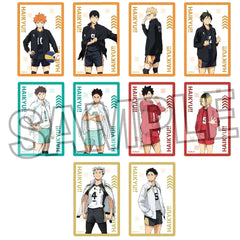 Haikyu!! Kei Tsukishima & Others All 10 Types Set Trading Acrylic Plate Uniform Acrylic Stands [USED]