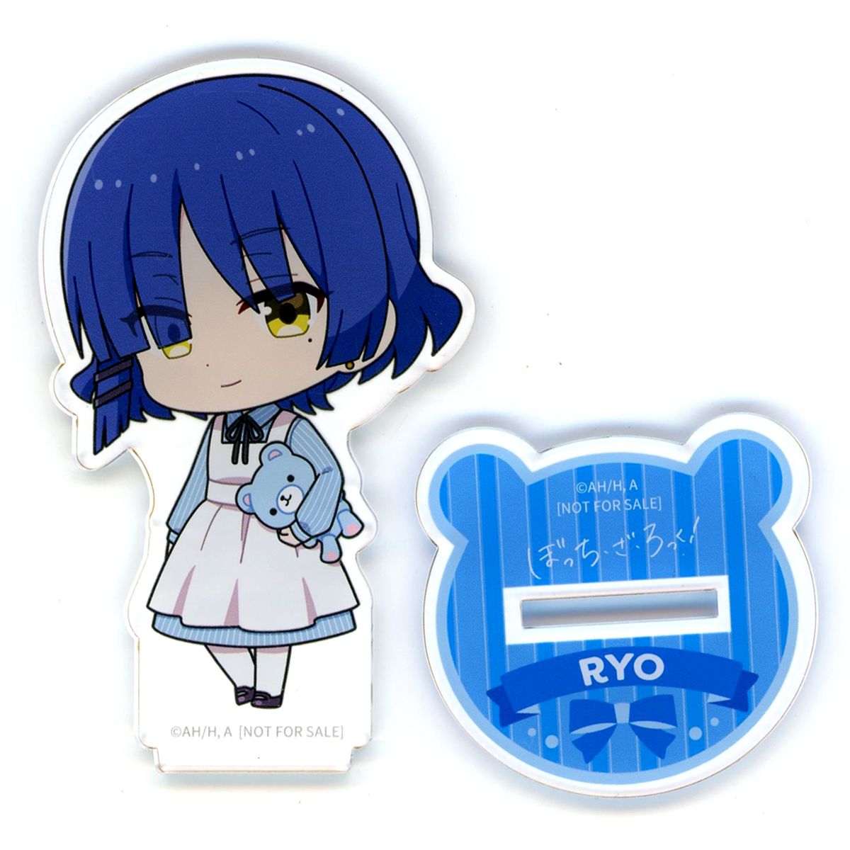 Ryo Yamada Teddy Bear Acrylic Stand Bocchi The Rock! animate Point Exchange Prize [USED]