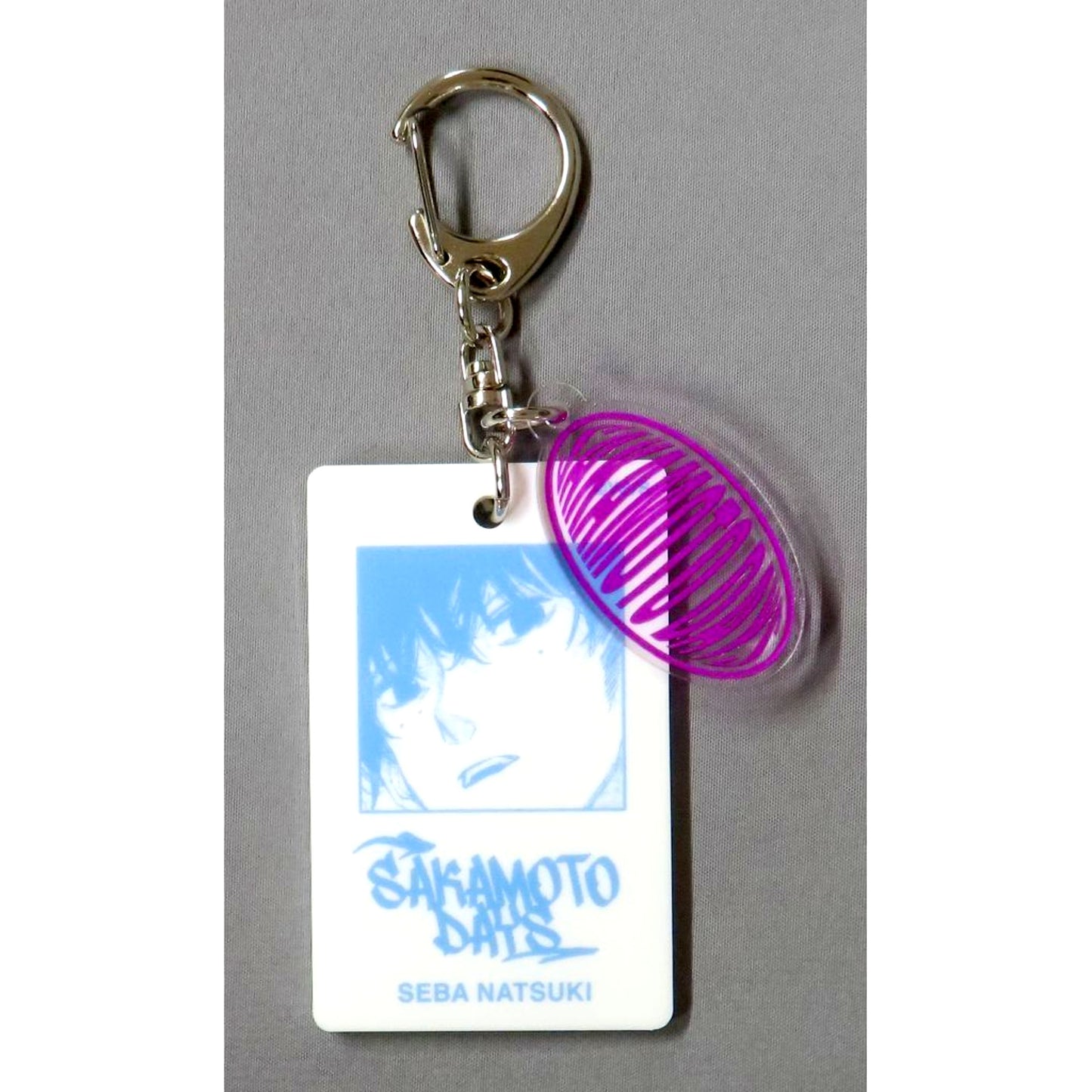 Natsuki Seba SAKAMOTO DAYS White Acrylic Keychain [USED]