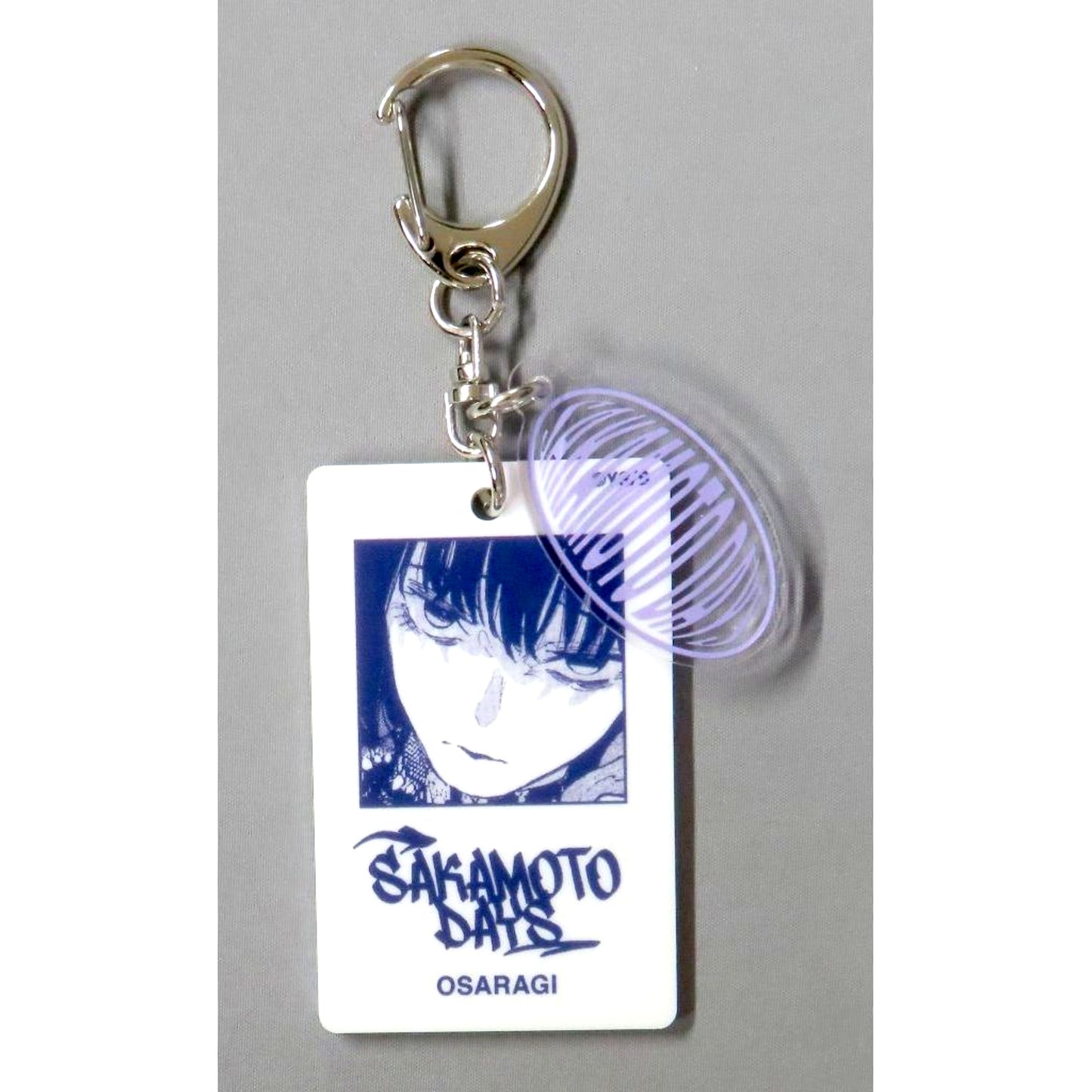 Osaragi Sakamoto Days White Acrylic Keychain [USED]